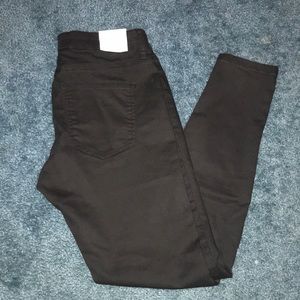 CottonOn Black Mid Rise Jeggins
